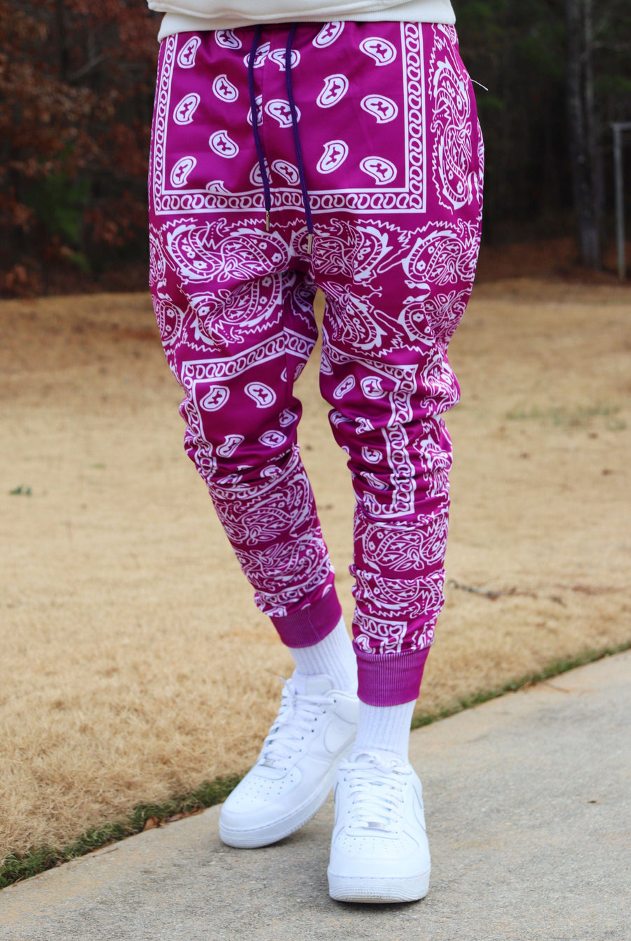 Custom Bandana Paisley Joggers