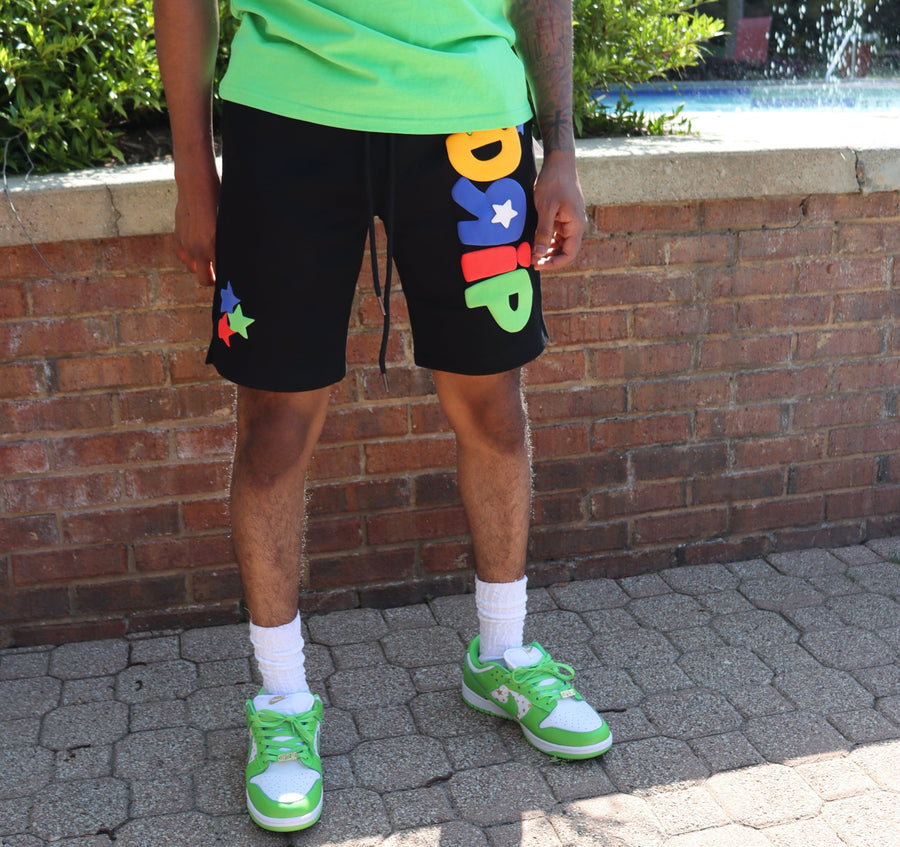 RISKY REWARDS DRIP COTTON SHORTS